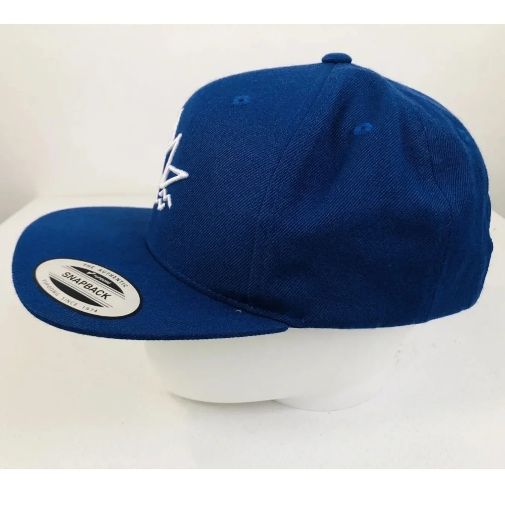 New MILAGRO TEQUILA Blue/White Agave FLAT BILL BRIM Embroidered Adjustable Cap